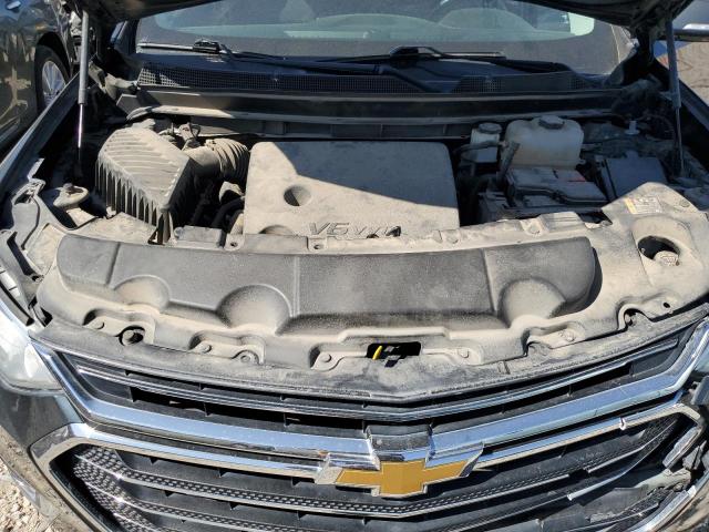 1GNEVHKWXKJ204915 - 2019 CHEVROLET TRAVERSE LT BLACK photo 12