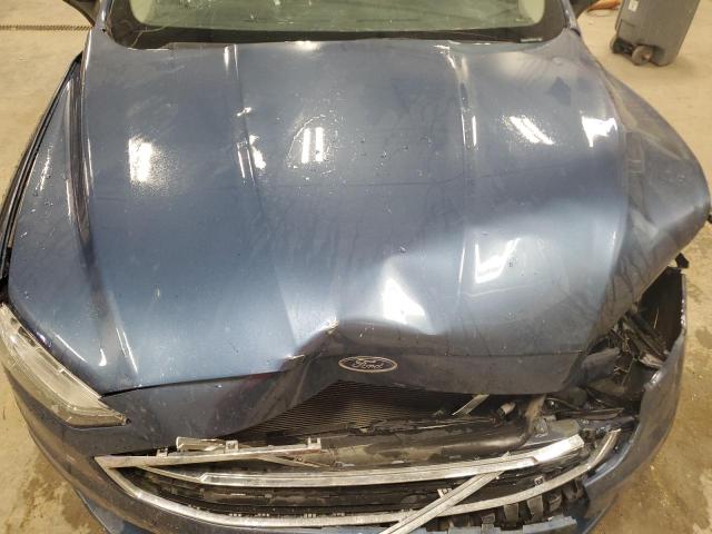 3FA6P0HD4JR277223 - 2018 FORD FUSION SE 蓝色 照片 11