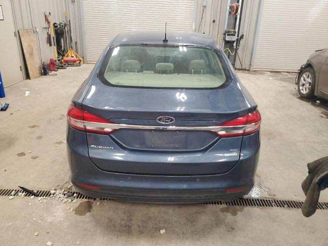 3FA6P0HD4JR277223 - 2018 FORD FUSION SE 蓝色 照片 6