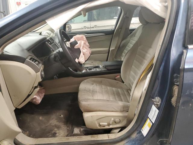 3FA6P0HD4JR277223 - 2018 FORD FUSION SE 蓝色 照片 7