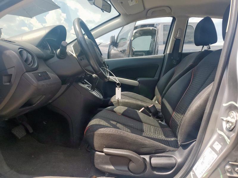 JM1DE1LZ2D0163144 - 2013 MAZDA MAZDA2 SILVER photo 7