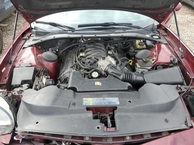 1FAHP60A54Y106161 - 2004 FORD THUNDERBIR BURGUNDY photo 11