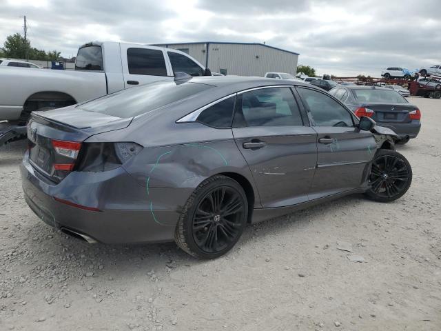 1HGCV1F30JA259333 - 2018 HONDA ACCORD SPORT GRAY photo 3