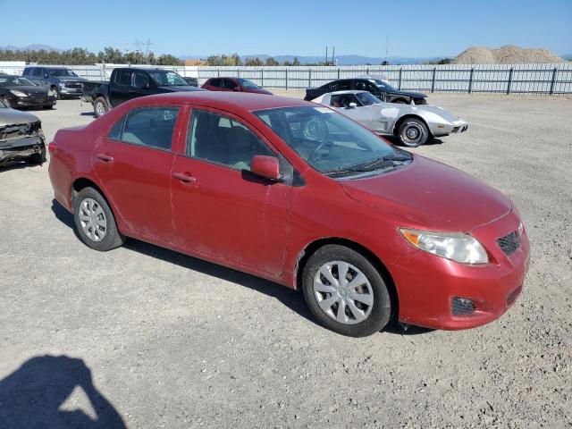 2T1BU4EE8AC418080 - 2010 TOYOTA COROLLA BASE 红色 照片 4