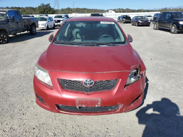2T1BU4EE8AC418080 - 2010 TOYOTA COROLLA BASE 红色 照片 5