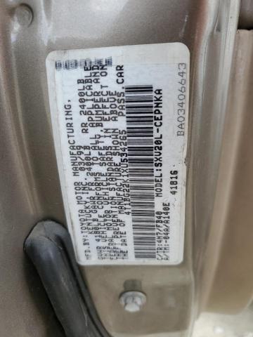 4T1BG22K1XU534265 - 1999 TOYOTA CAMRY CE 棕色 照片 12