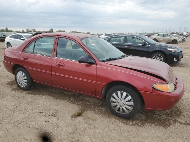 1FAFP13P1XW117006 - 1999 FORD ESCORT SE 勃艮第红 照片 4