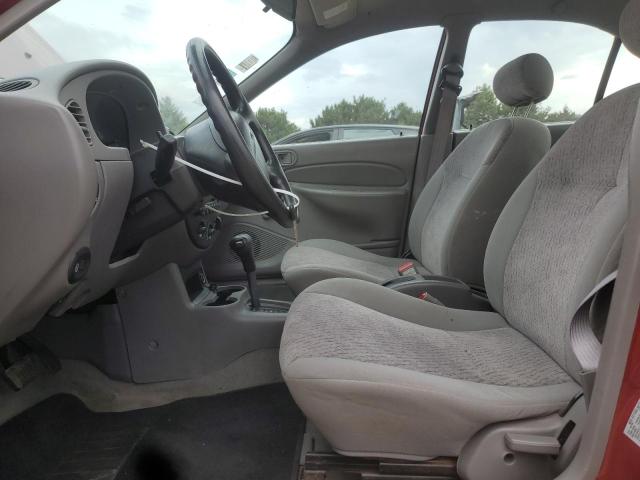 1FAFP13P1XW117006 - 1999 FORD ESCORT SE 勃艮第红 照片 7