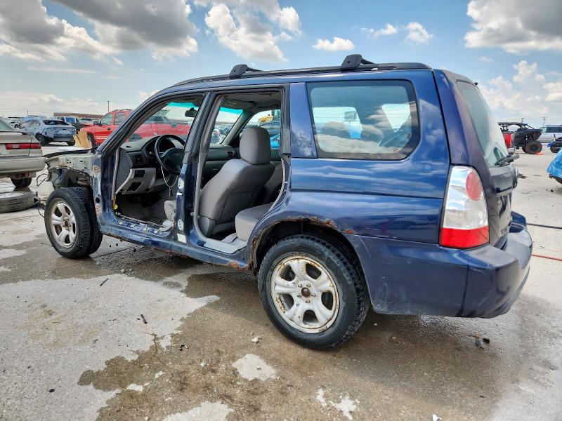 JF1SG63666H736500 - 2006 SUBARU FORESTER 2.5X BLUE photo 2