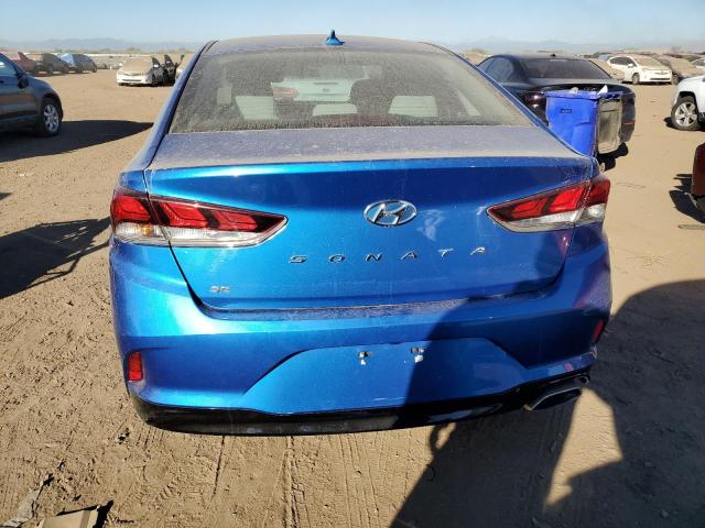 5NPE24AF0KH783613 - 2019 HYUNDAI SONATA SE BLUE photo 6