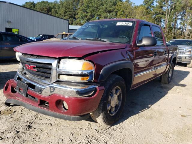 2GTEK13T151215684 - 2005 GMC NEW SIERRA K1500 MAROON photo 1