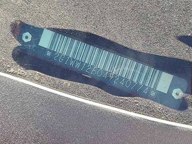 2G1WW12E049240774 - 2004 CHEVROLET MONTECARLO LS 红色 照片 12