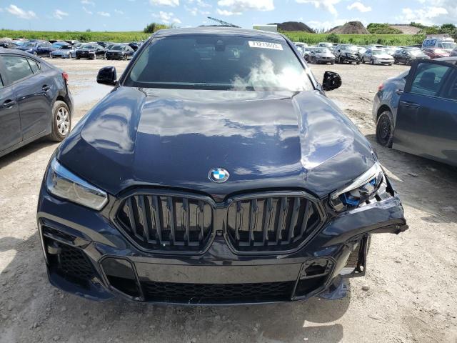 5UXCY6C01N9N07642 - 2022 BMW X6 XDRIVE40I BLACK photo 5