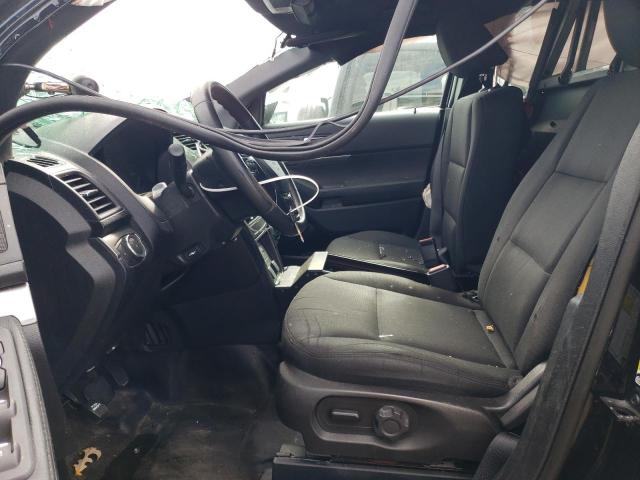 1FM5K8ARXJGC96743 - 2018 FORD EXPLORER POLICE INTERCEPTOR BLACK photo 7