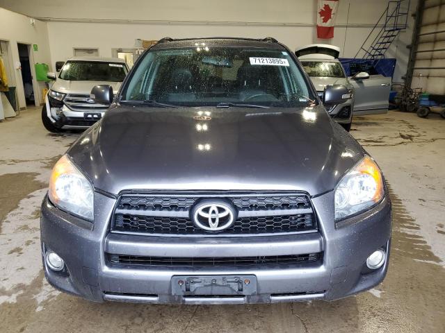 2T3RF4DVXCW251336 - 2012 TOYOTA RAV4 SPORT ნაცრისფერი ფოტო 5