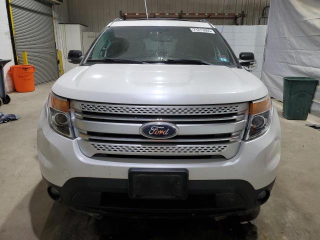 1FM5K8D83FGA43743 - 2015 FORD EXPLORER XLT WHITE photo 5