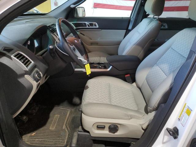 1FM5K8D83FGA43743 - 2015 FORD EXPLORER XLT WHITE photo 7