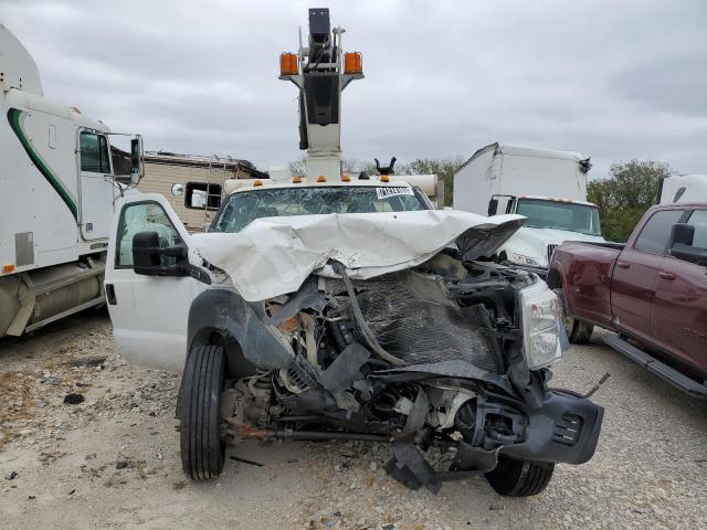 1FDUF4GY8DEA69803 - 2013 FORD F450 SUPER DUTY WHITE photo 5