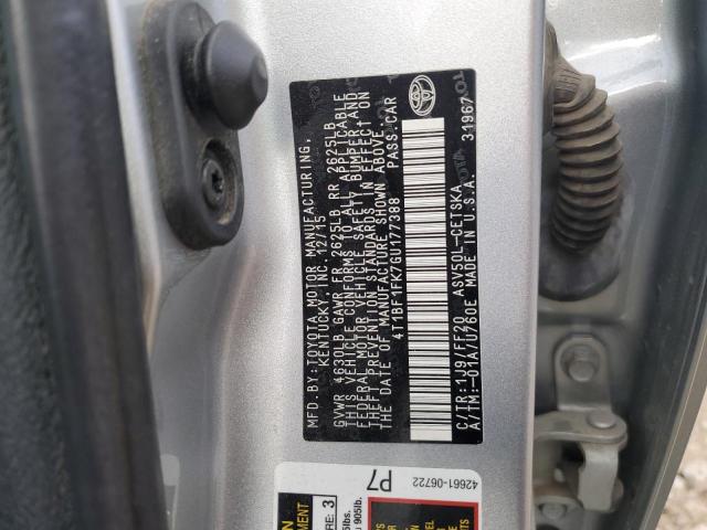 4T1BF1FK7GU177388 - 2016 TOYOTA CAMRY LE SILVER photo 12