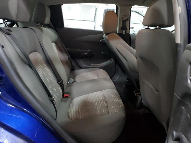 1G1JB6SH1C4191521 - 2012 CHEVROLET SONIC LS BLUE photo 10
