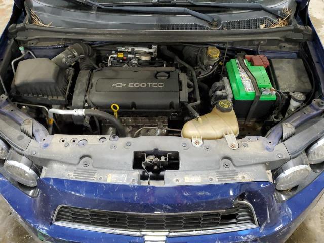 1G1JB6SH1C4191521 - 2012 CHEVROLET SONIC LS BLUE photo 11