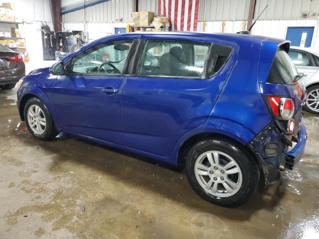 1G1JB6SH1C4191521 - 2012 CHEVROLET SONIC LS BLUE photo 2