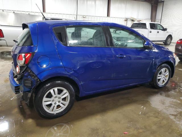 1G1JB6SH1C4191521 - 2012 CHEVROLET SONIC LS BLUE photo 3