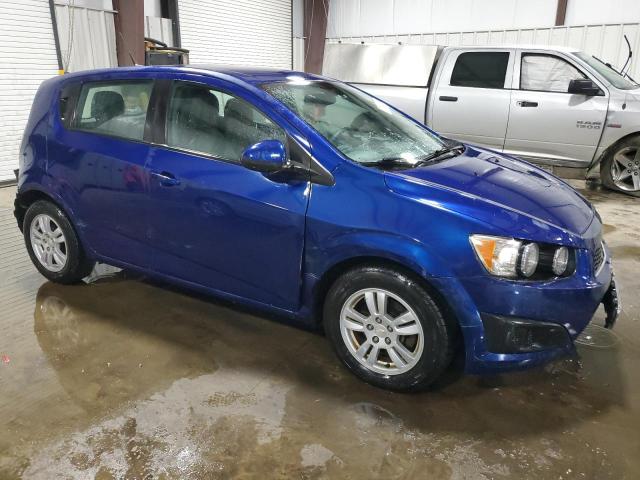 1G1JB6SH1C4191521 - 2012 CHEVROLET SONIC LS BLUE photo 4