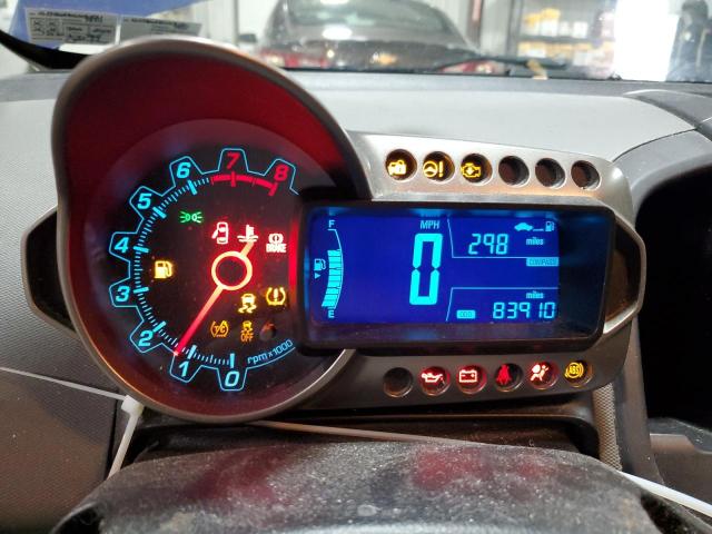 1G1JB6SH1C4191521 - 2012 CHEVROLET SONIC LS BLUE photo 9