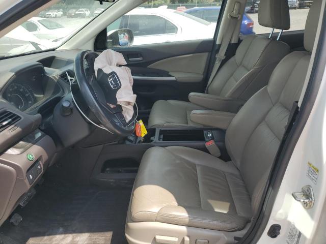 5J6RM4H79EL093525 - 2014 HONDA CR-V EXL Weiß Foto 7