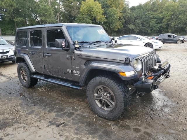 1C4HJXENXJW314864 - 2018 JEEP WRANGLER U SAHARA 灰色 照片 4