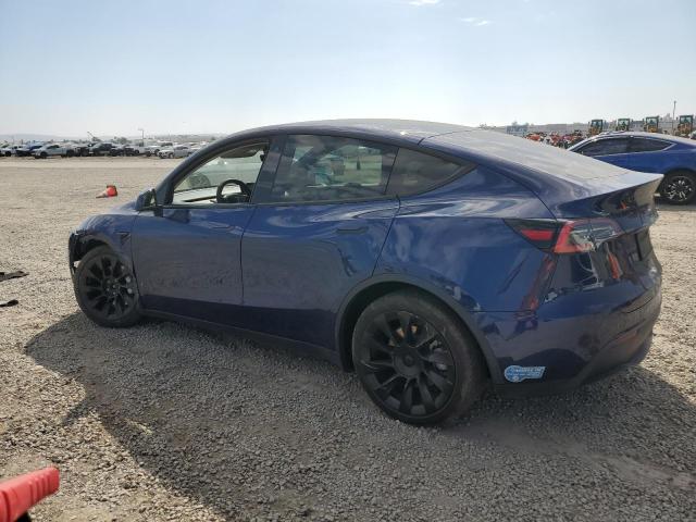 5YJYGDEE7MF091625 - 2021 TESLA MODEL Y BLUE photo 2