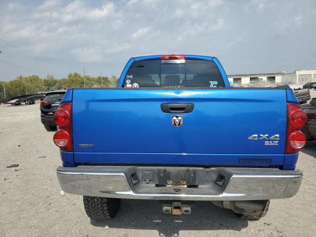 3D7KS29A38G225472 - 2008 DODGE RAM 2500 BLUE photo 6