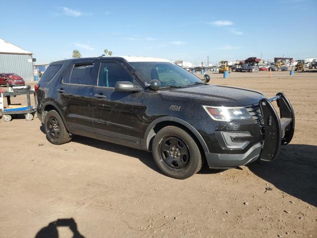 1FM5K8AR3HGB16139 - 2017 FORD EXPLORER POLICE INTERCEPTOR 黑色 照片 4