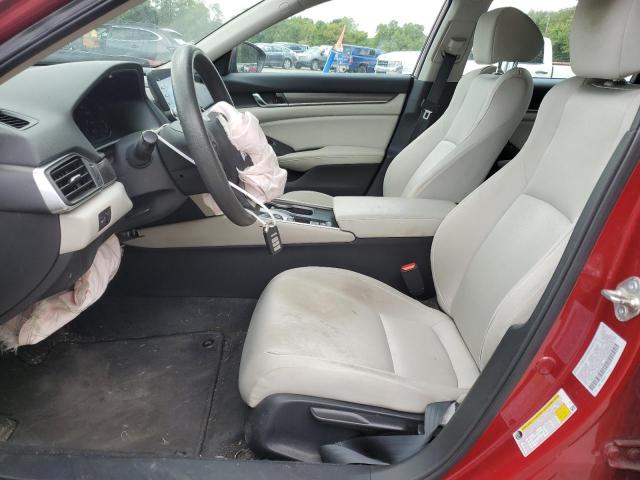 1HGCV1F10JA091725 - 2018 HONDA ACCORD LX Qırmızı foto 7