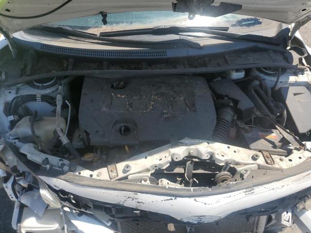 2T1BU4EE7BC587976 - 2011 TOYOTA COROLLA BASE Beyaz fotoğraf 11