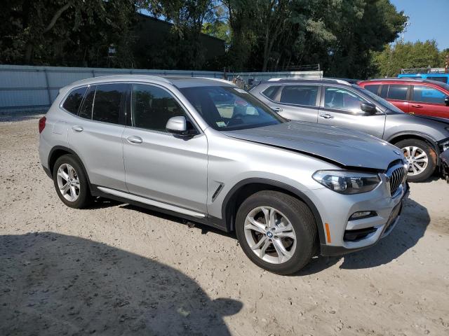 5UXTR9C56KLP89947 - 2019 BMW X3 XDRIVE30I SILVER photo 4