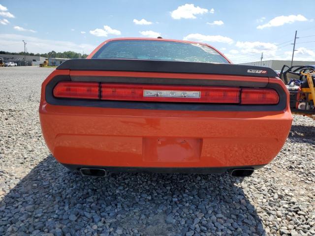 2B3LJ74W69H580169 - 2009 DODGE CHALLENGER SRT-8 ORANGE photo 6