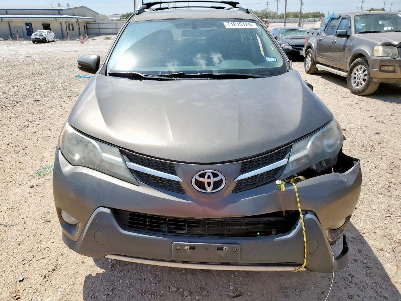 2T3WFREV8EW093970 - 2014 TOYOTA RAV4 XLE BROWN photo 5