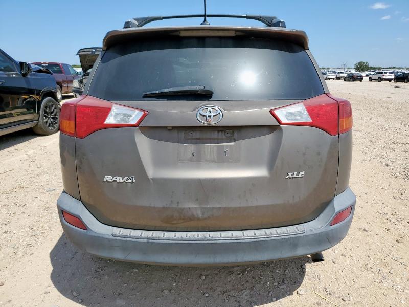 2T3WFREV8EW093970 - 2014 TOYOTA RAV4 XLE BROWN photo 6