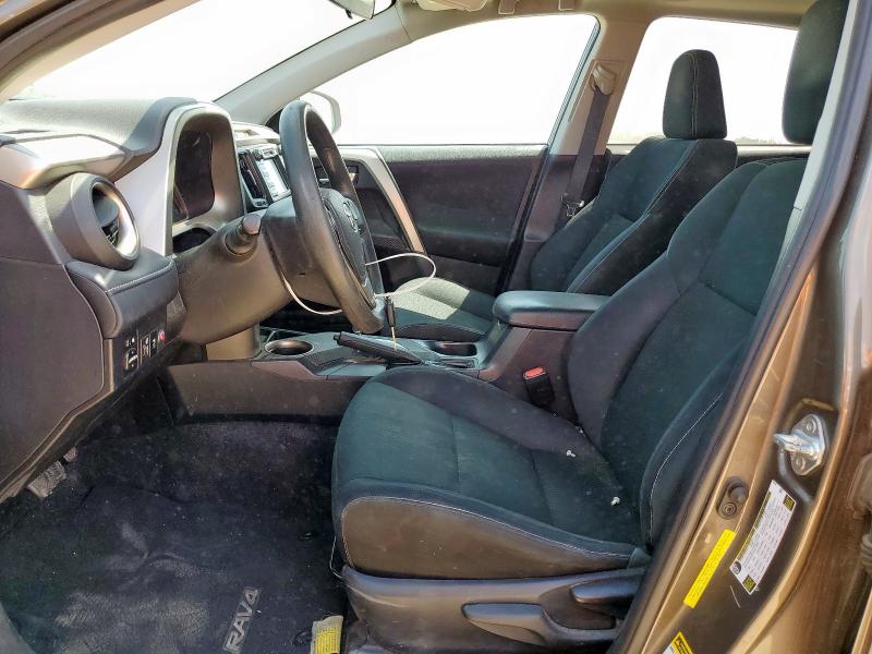 2T3WFREV8EW093970 - 2014 TOYOTA RAV4 XLE BROWN photo 7