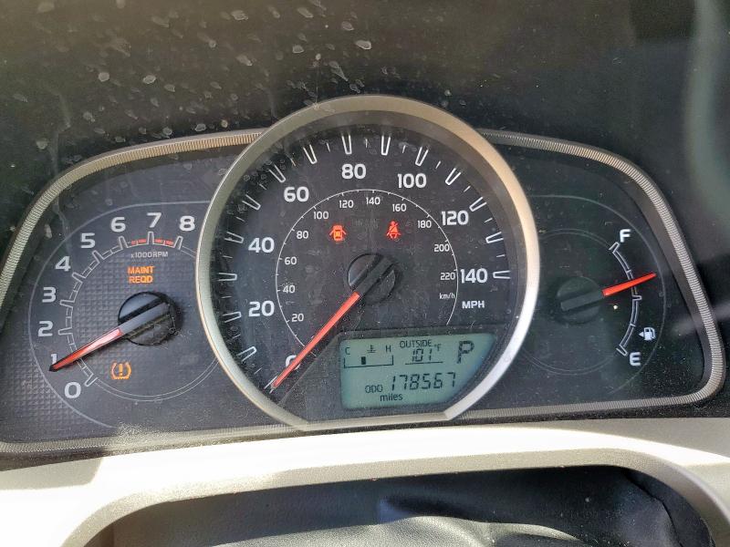 2T3WFREV8EW093970 - 2014 TOYOTA RAV4 XLE BROWN photo 9