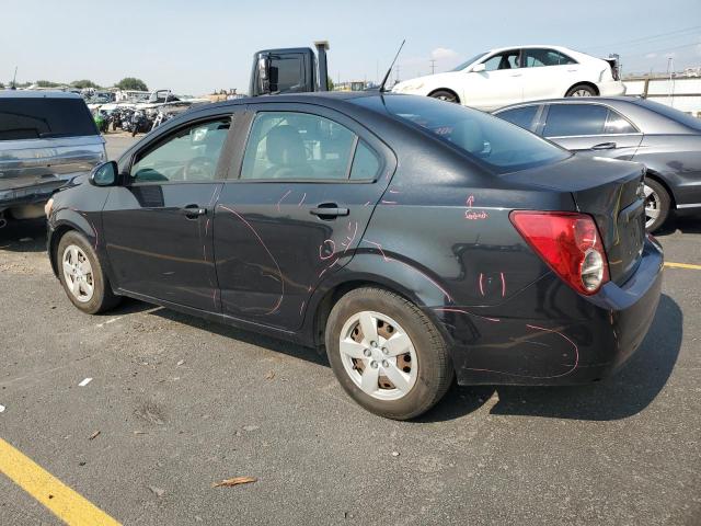 1G1JA5SH0E4241261 - 2014 CHEVROLET SONIC LS BLACK photo 2