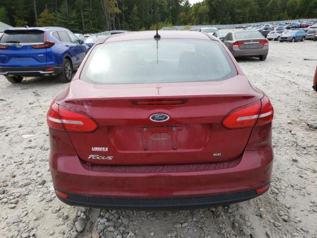 1FADP3H28HL200810 - 2017 FORD FOCUS SEL RED photo 6