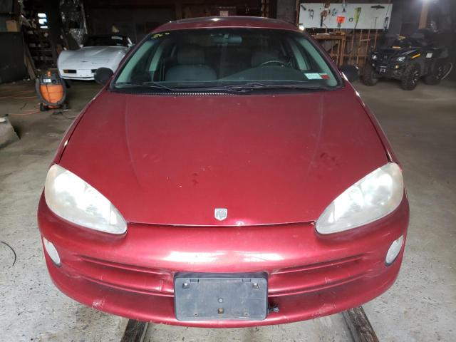 2B3HD56M92H142362 - 2002 DODGE INTREPID ES RED photo 5