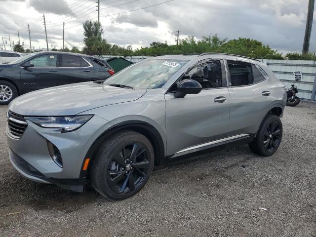 LRBFZNR41PD074953 - 2023 BUICK ENVISION ESSENCE SILVER photo 1