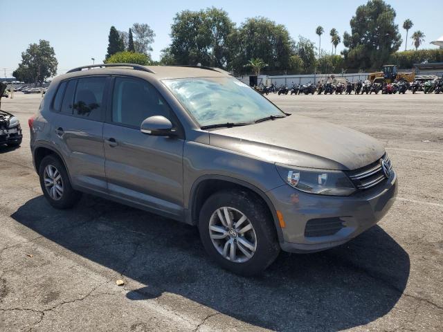 WVGAV7AX1FW507081 - 2015 VOLKSWAGEN TIGUAN S GRAY photo 4