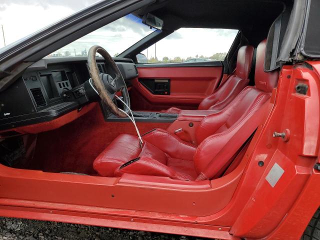 1G1YY3186H5116148 - 1987 CHEVROLET CORVETTE RED photo 7