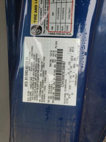 1ZVHT80N785208487 - 2008 FORD MUSTANG BLUE photo 12