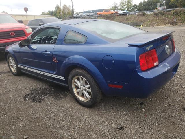 1ZVHT80N785208487 - 2008 FORD MUSTANG BLUE photo 2